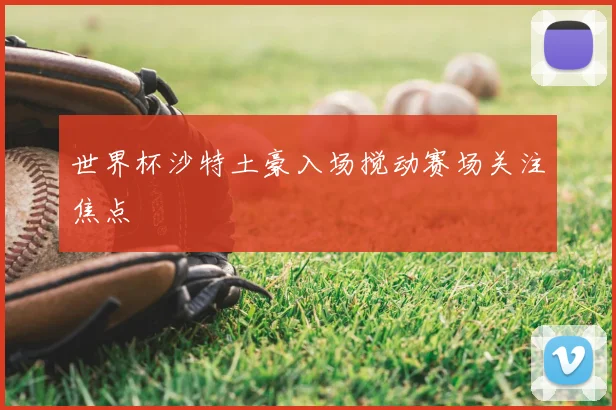 世界杯沙特土豪入场搅动赛场关注焦点