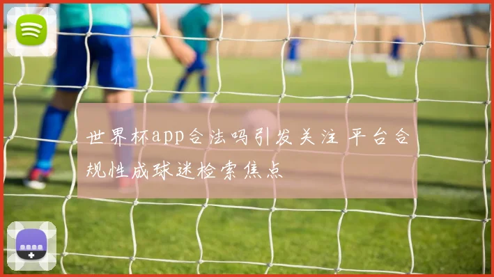 世界杯app合法吗引发关注 平台合规性成球迷检索焦点